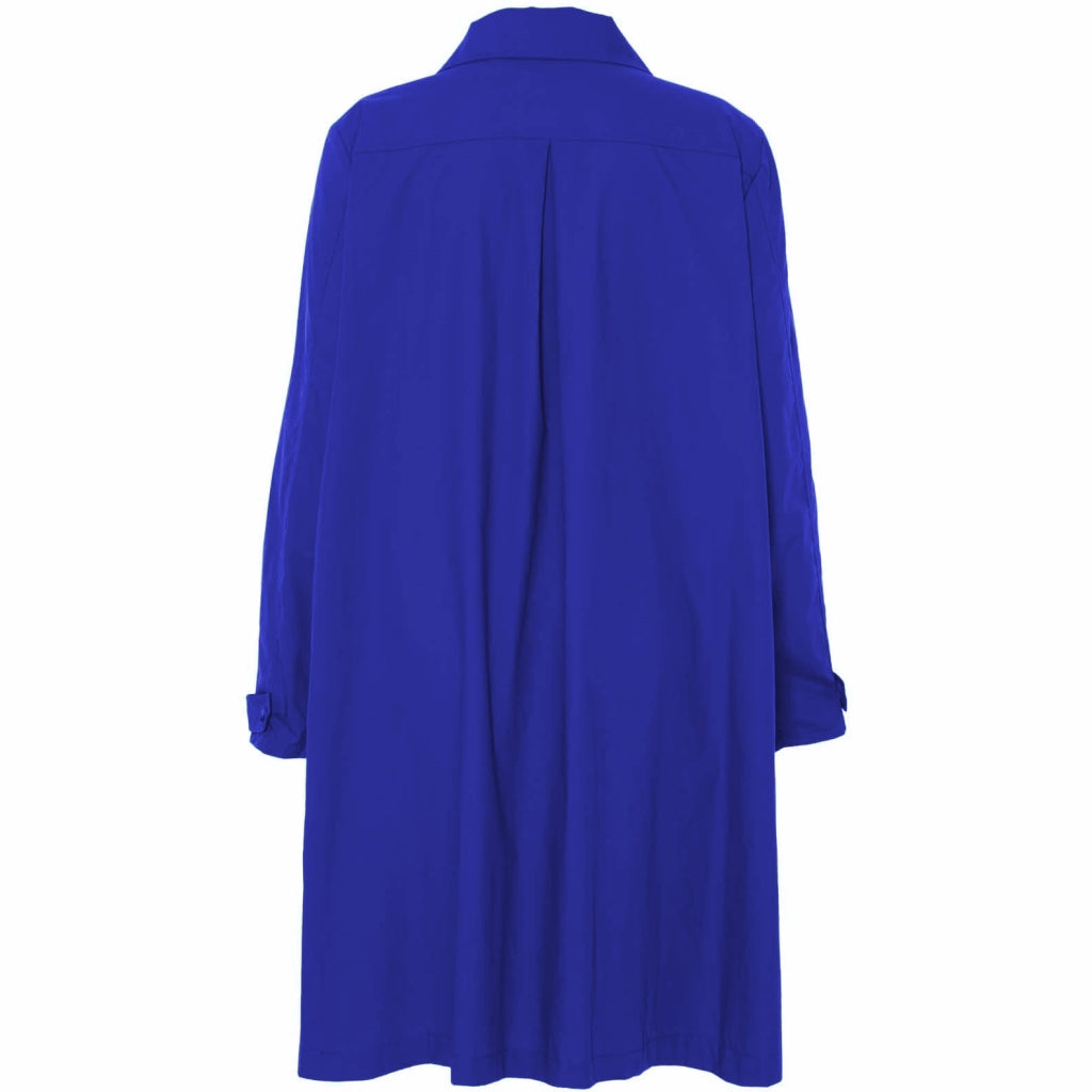 Gozzip Woman Beatrice Trenchcoat - FLERE FARVER Coat Blue