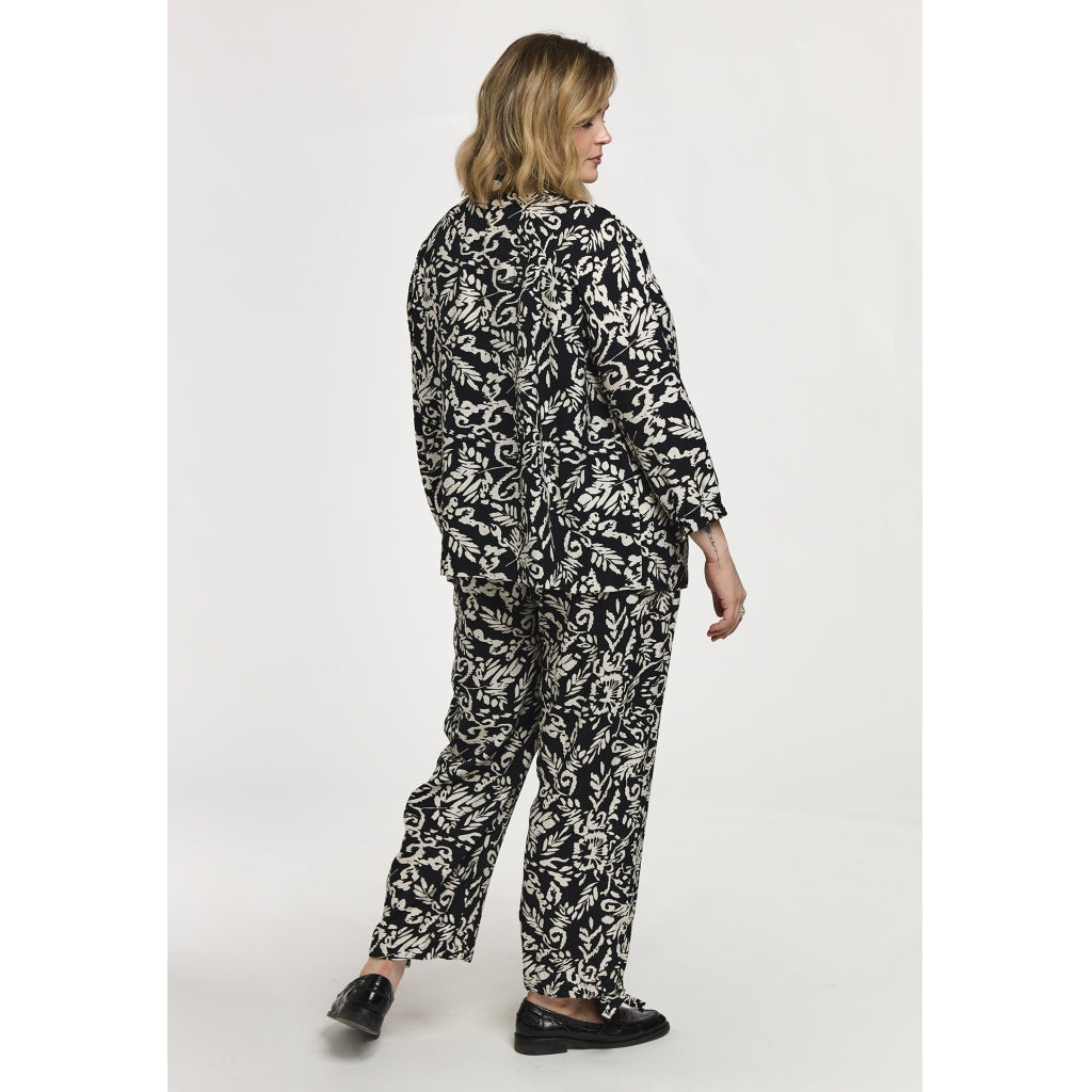 Gozzip Woman GAnnbrit Shirt Shirt Black/White