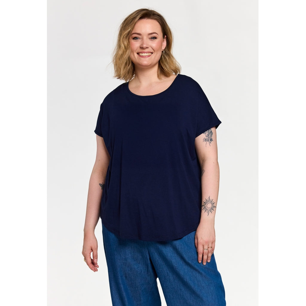 Gozzip Woman Gitte T-shirt T-Shirt 100 Navy