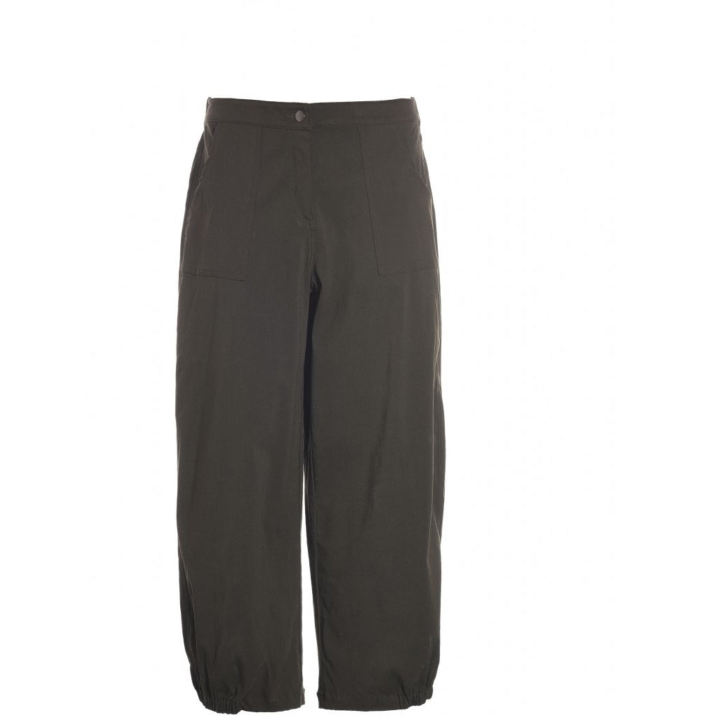 Gozzip Woman Baggy Pants Pants Khakigreen