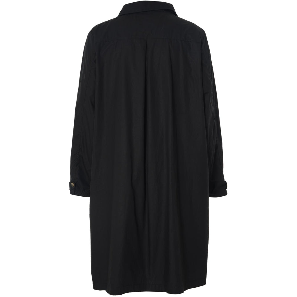 Gozzip Woman Beatrice Trenchcoat - FLERE FARVER Coat Black