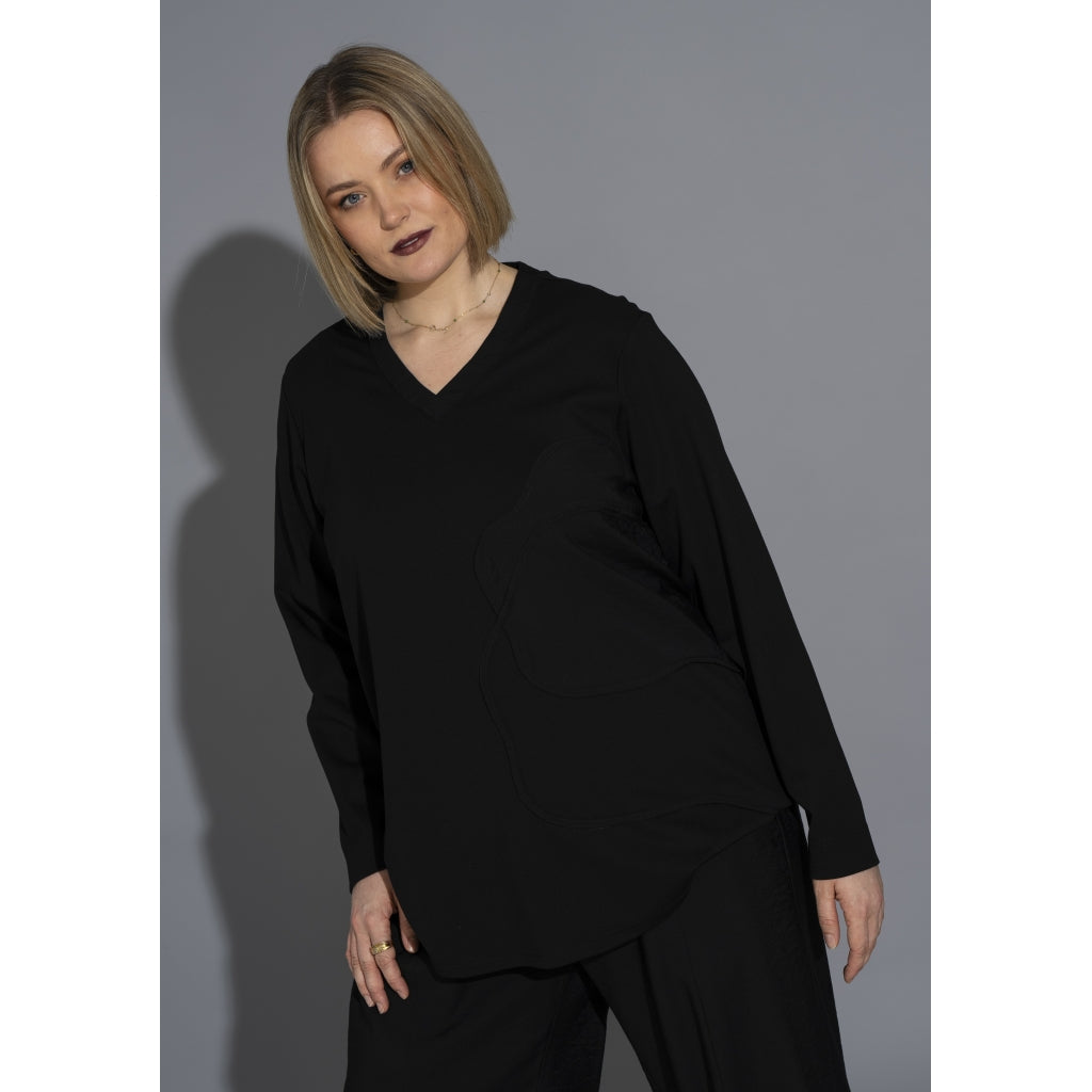 Gozzip Woman GAddison Blouse Blouse Black