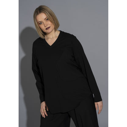 Gozzip Woman GAddison Blouse Blouse Black