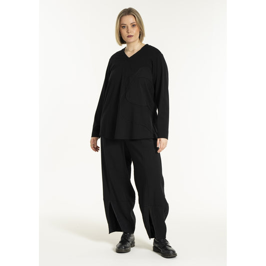 Gozzip Woman GAddison Blouse Blouse Black