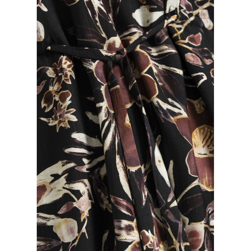 Gozzip Woman GAgnete Tunic Tunic Black Print