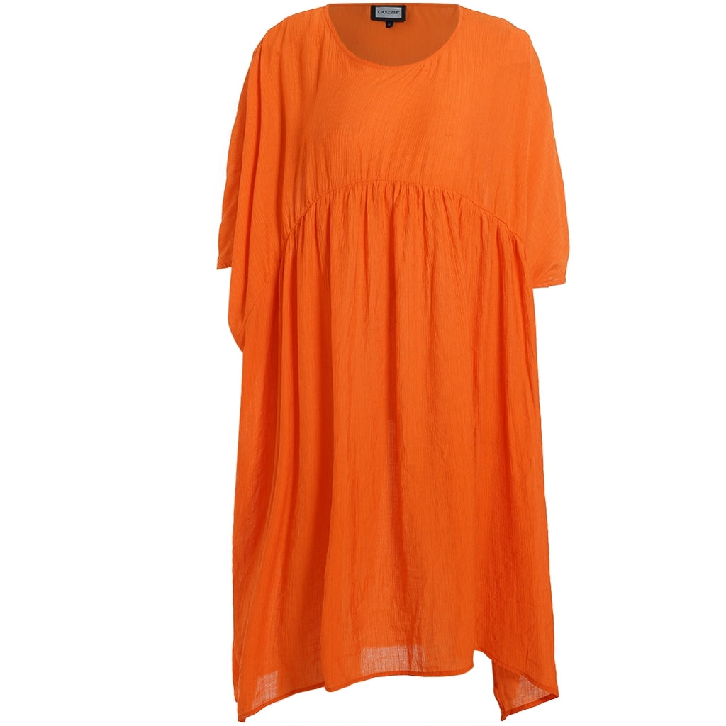 Gozzip Woman GAndrea Oversized Tunic Oversize Tunic Orange