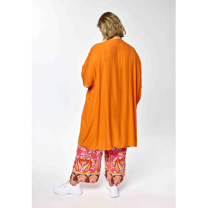 Gozzip Woman GAndrea Oversized Tunic Oversize Tunic Orange