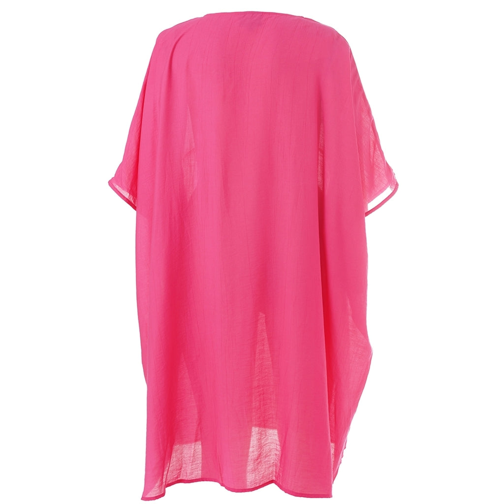 Gozzip Woman GAndrea Oversized Tunic Oversize Tunic Pink