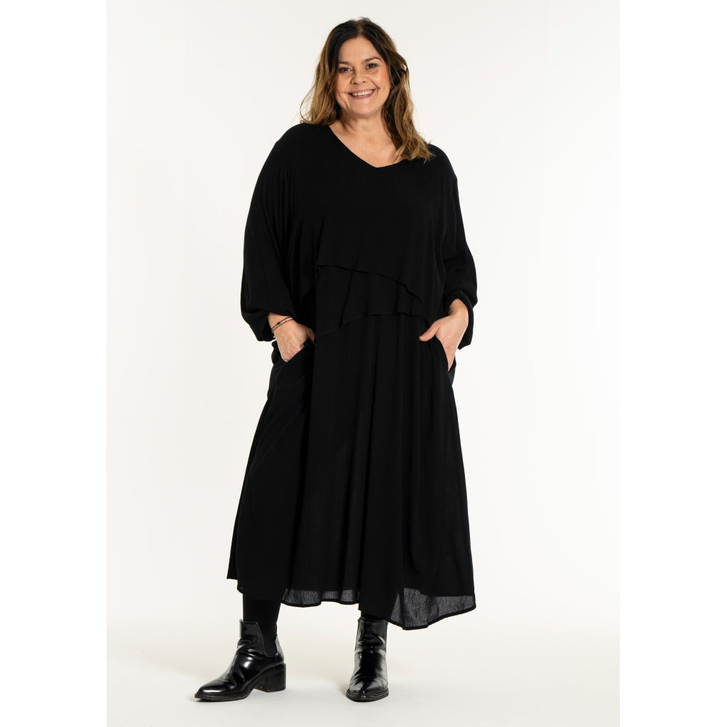 Gozzip Woman GAria Dress Dress Black