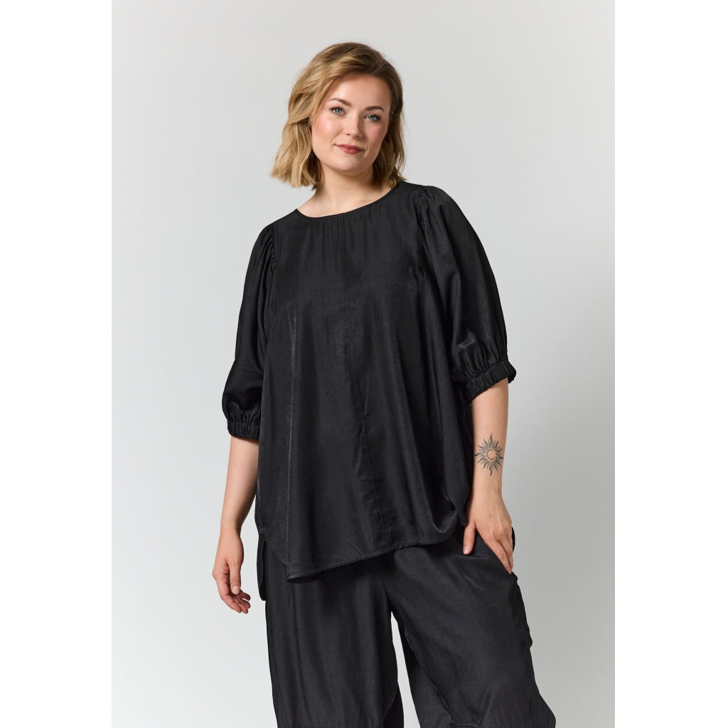 Gozzip Woman GAster Blouse Blouse Black