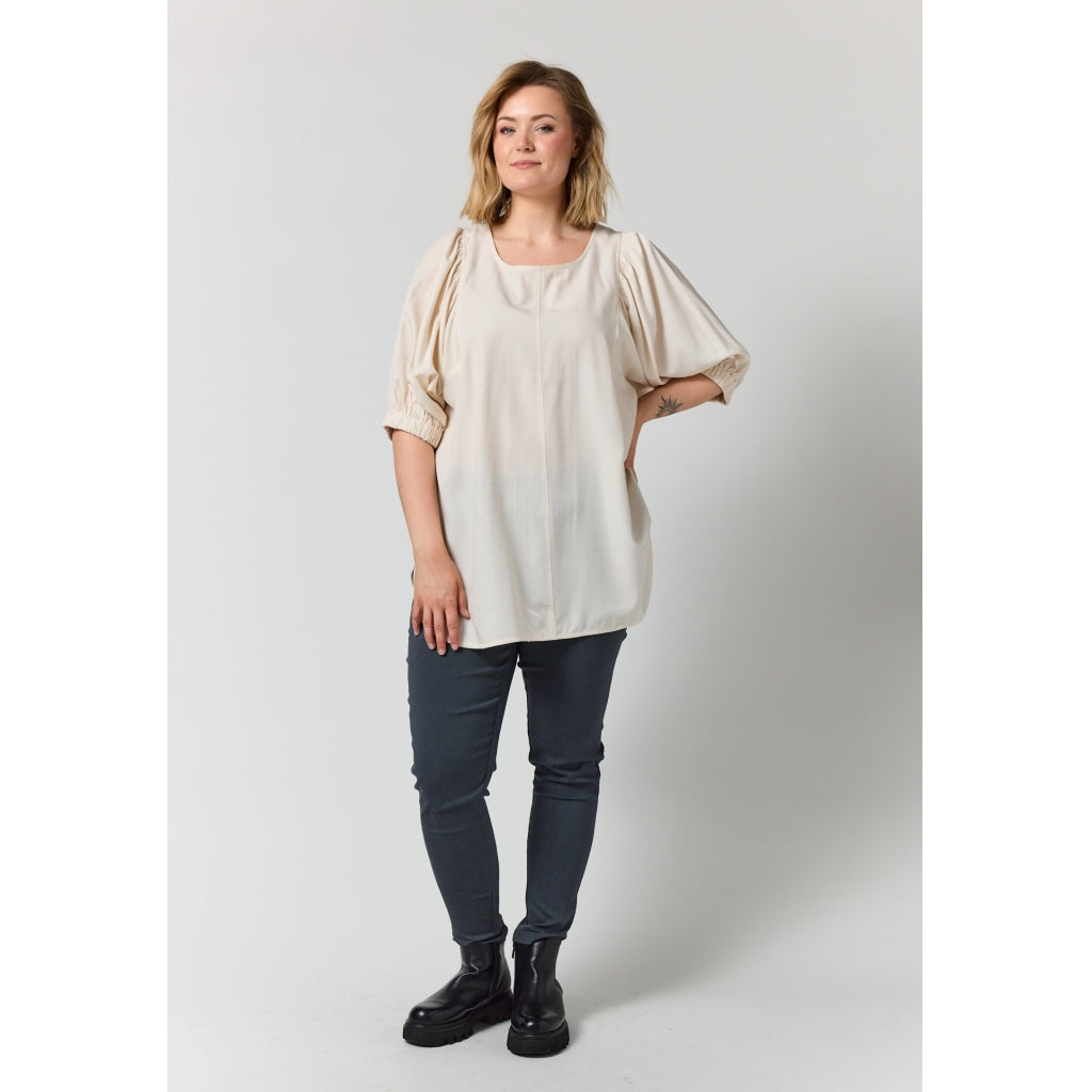 Gozzip Woman GAster Blouse Blouse Off-White