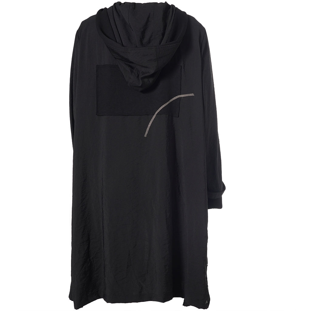 Gozzip Woman GAveny Jacket with hood Jacket Black