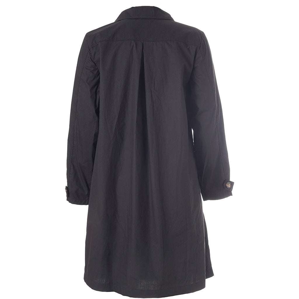 Gozzip Woman GBeatrice Trenchcoat Jacket Black