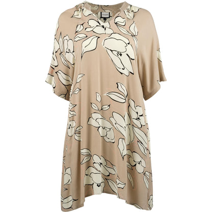 Gozzip Woman GDinne Tunic Tunic Flower Print