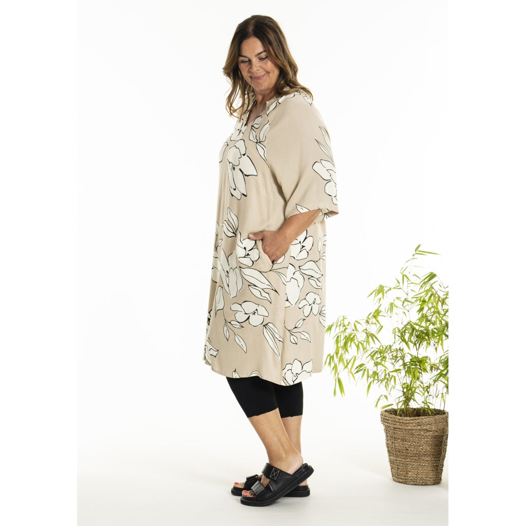 Gozzip Woman GDinne Tunic Tunic Flower Print