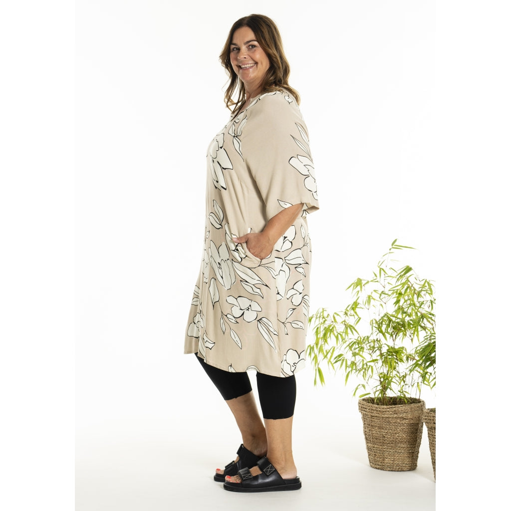 Gozzip Woman GDinne Tunic Tunic Flower Print