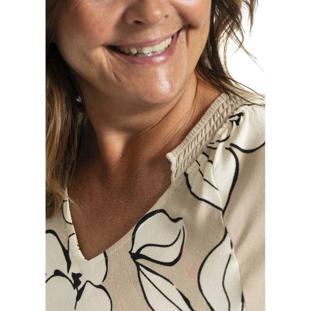 Gozzip Woman GDinne Tunic Tunic Flower Print