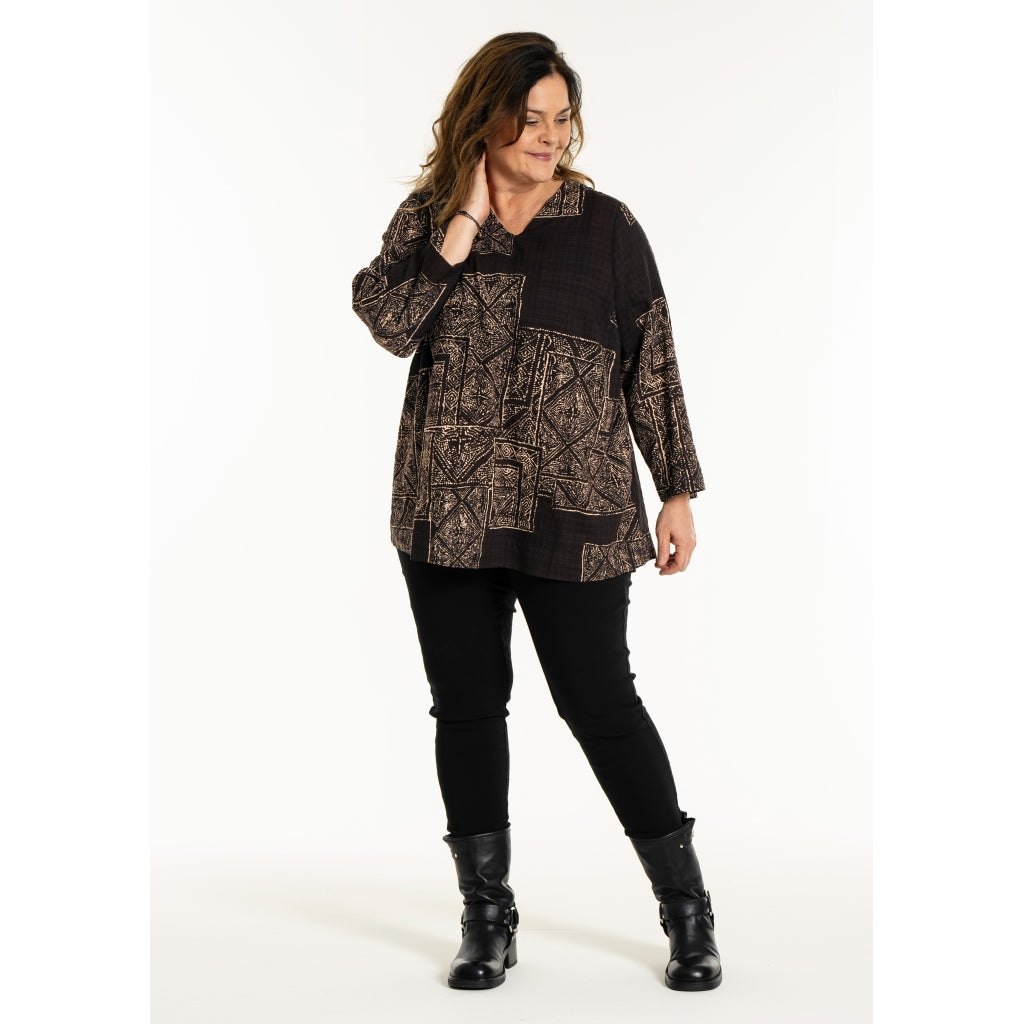 Gozzip Woman GElla Blouse Blouse Black