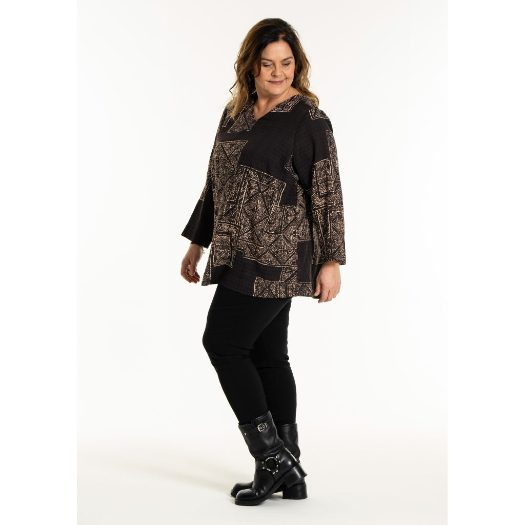 Gozzip Woman GElla Blouse Blouse Black