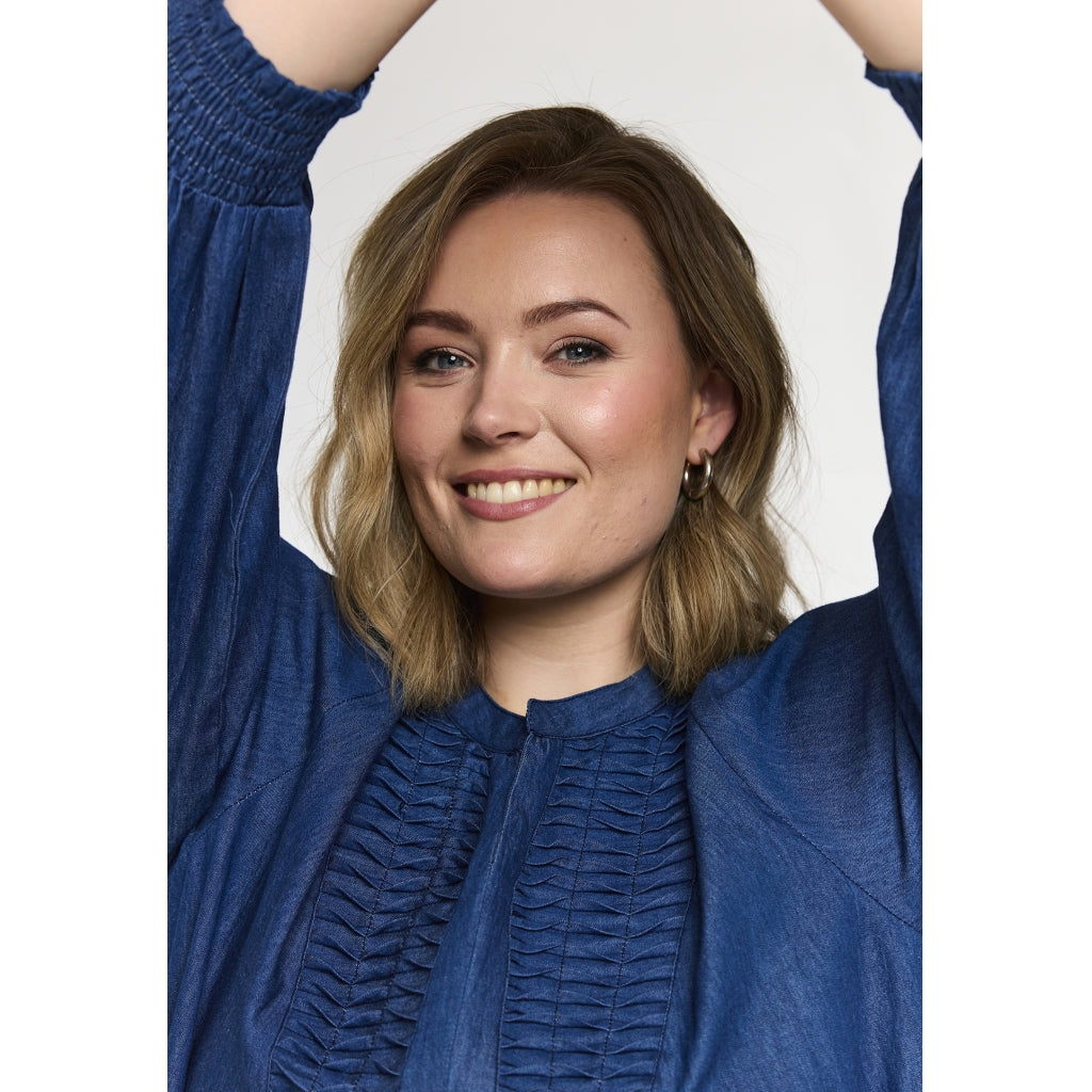 Gozzip Woman GEmilia Denim Tunic Tunic Denim Blue