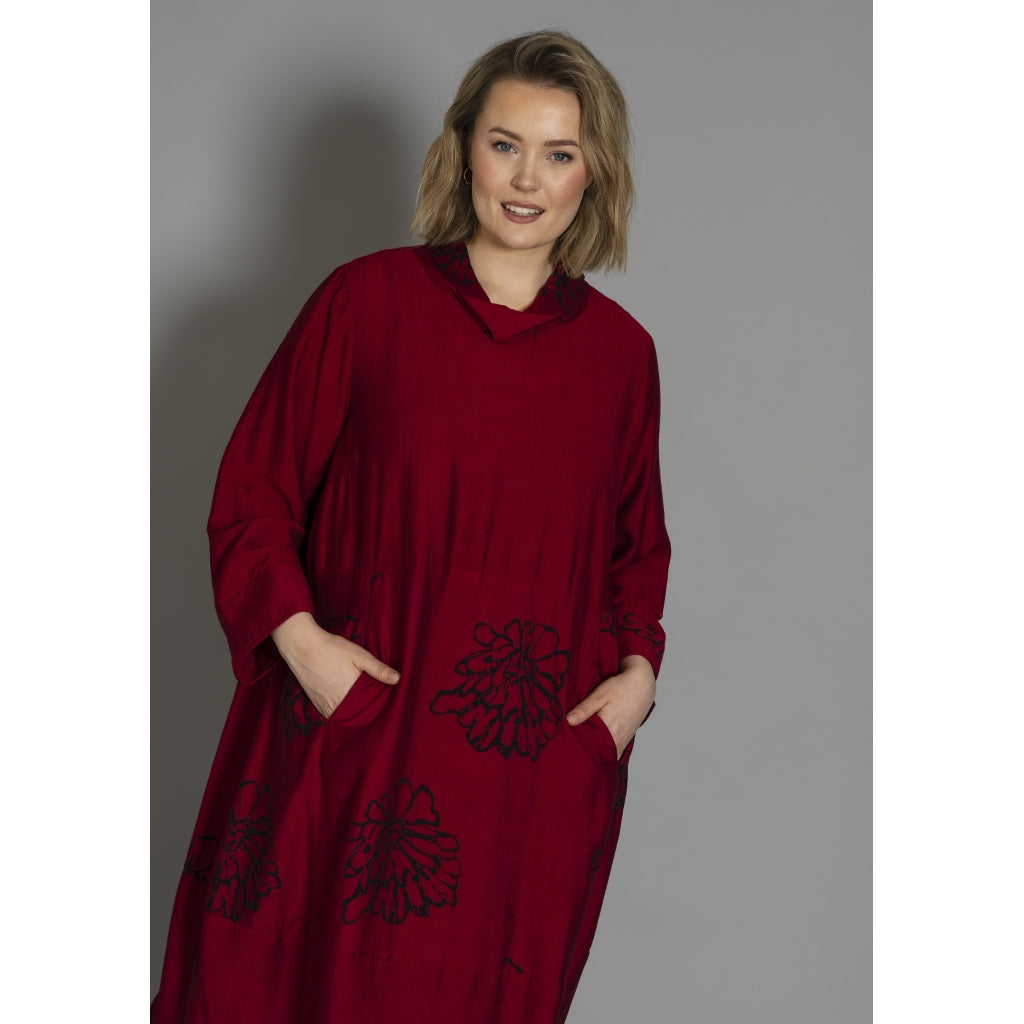 Gozzip Woman GEmilie Dress Dress Deep red