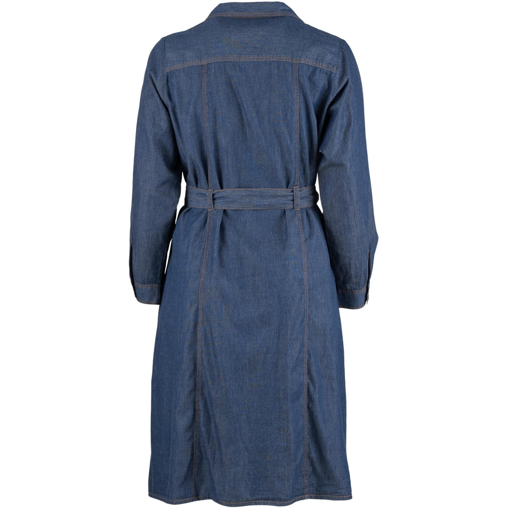 Gozzip Woman GEvelyn Dress Dress Dark blue denim