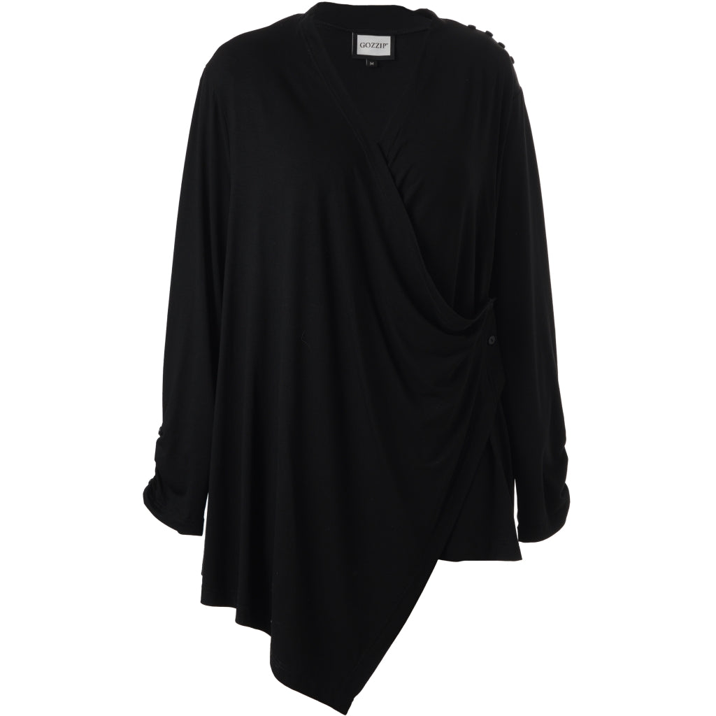 Gozzip Woman GGelika Blouse Blouse Black