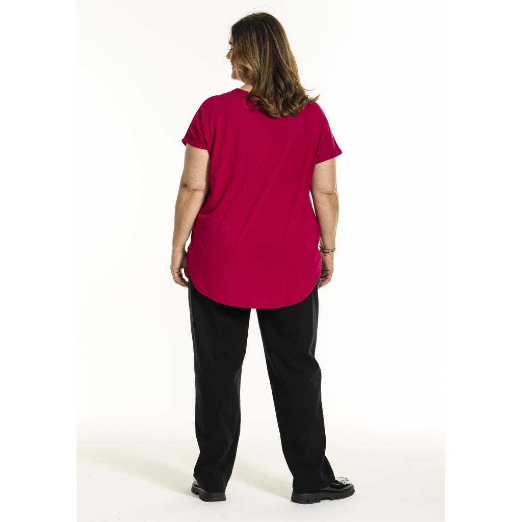 Gozzip Woman GGitte T-shirt with print T-Shirt Cherry