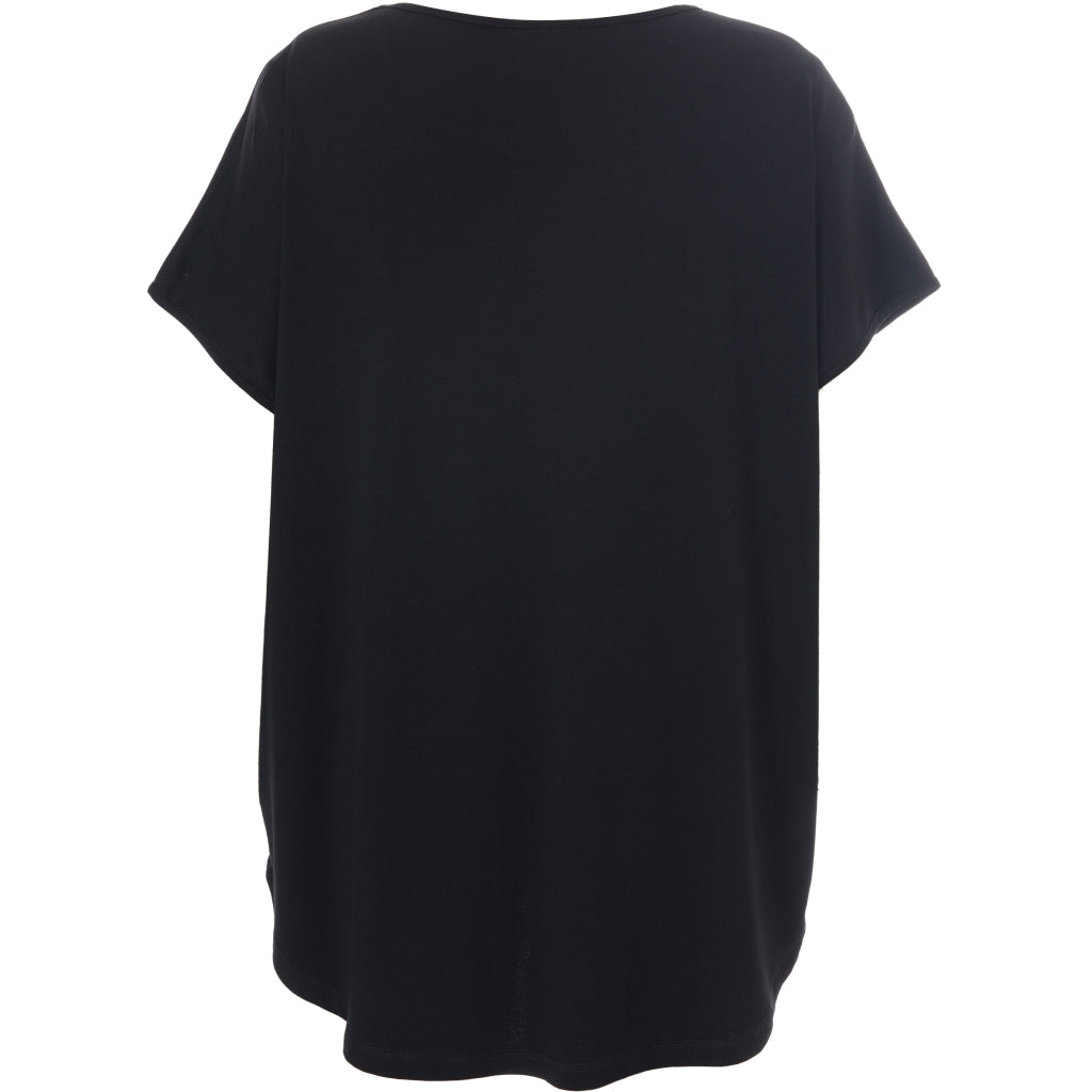 Gozzip Woman GGitte T-shirt with print T-Shirt Black