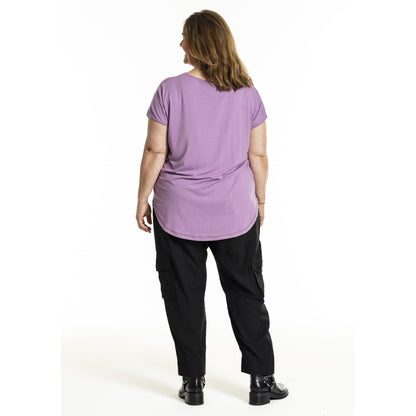 Gozzip Woman GGitte T-shirt with print T-Shirt Orchid