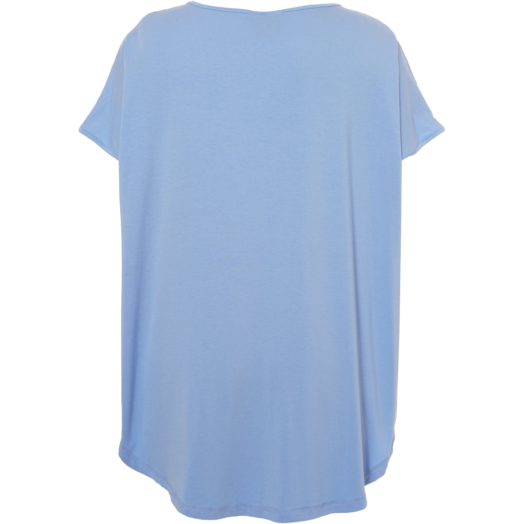 Gozzip Woman GGitte T-shirt with print T-Shirt Angel Blue