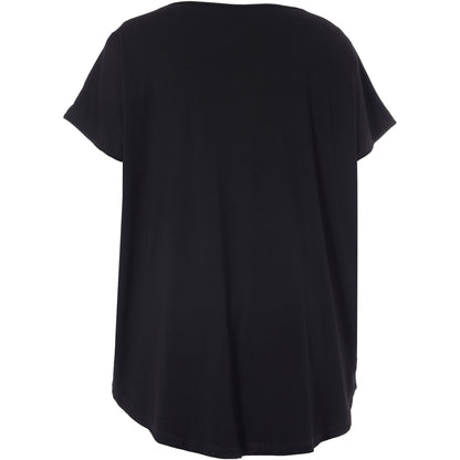 Gozzip Woman GGitte T-shirt with print T-Shirt Black