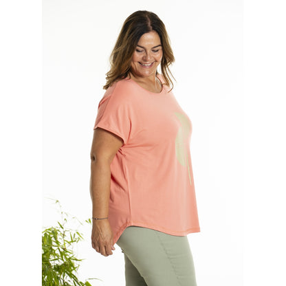 Gozzip Woman GGitte T-shirt with print T-Shirt Dahlia