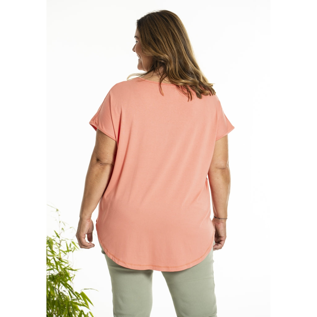 Gozzip Woman GGitte T-shirt with print T-Shirt Dahlia