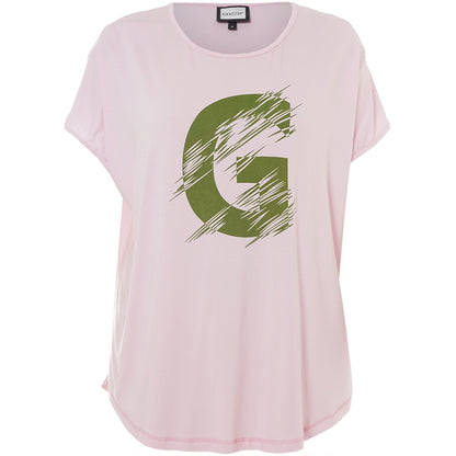 Gozzip Woman GGitte T-shirt with print T-Shirt Rose