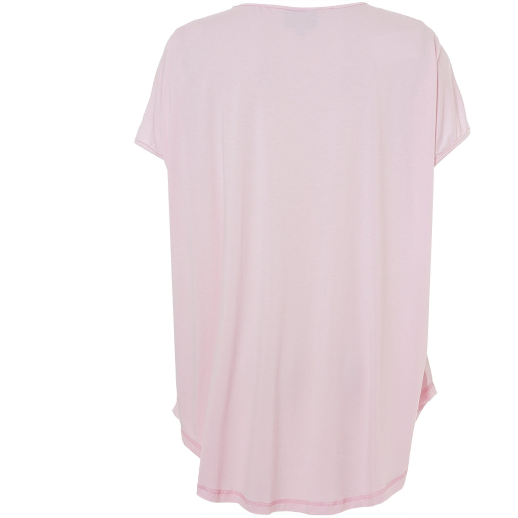 Gozzip Woman GGitte T-shirt with print T-Shirt Rose