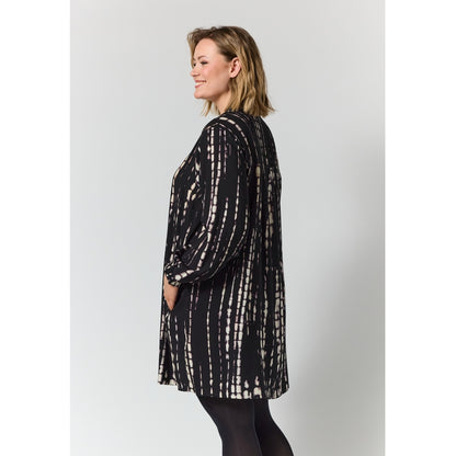 Gozzip Woman GGrace Tunic Tunic Black with sand animal