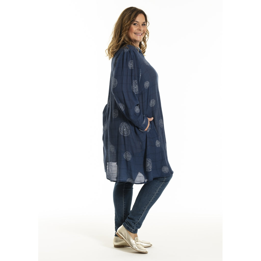 Gozzip Woman GGyda Tunic Tunic Navy