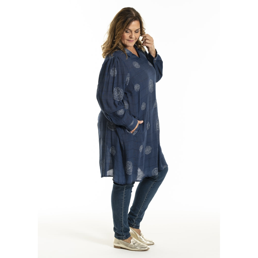 Gozzip Woman GGyda Tunic Tunic Navy