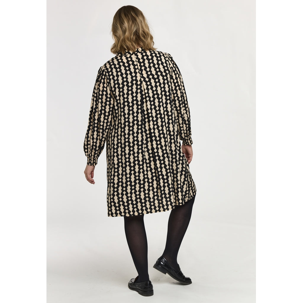Gozzip Woman GGyda Tunic Tunic Black/Offwhite