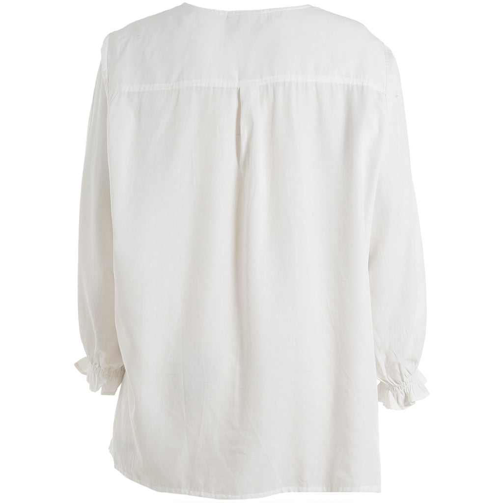 Gozzip Woman GIben Blouse Blouse Offwhite