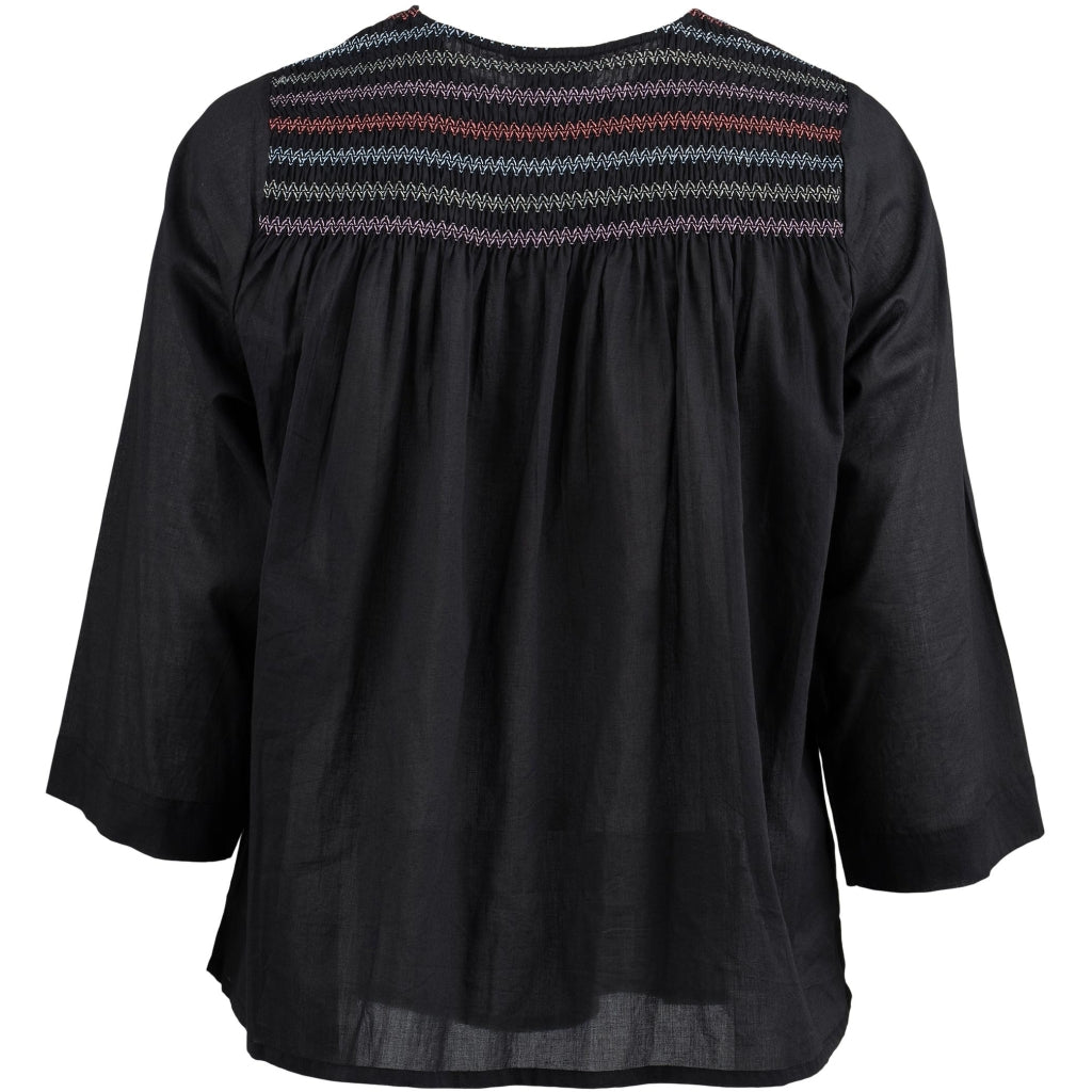 Gozzip Woman GIngfred Blouse Blouse Black