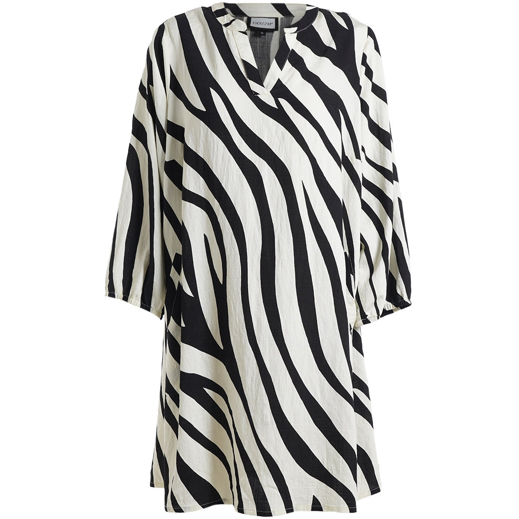 Gozzip Woman GJana Tunic Tunic Black/Offwhite