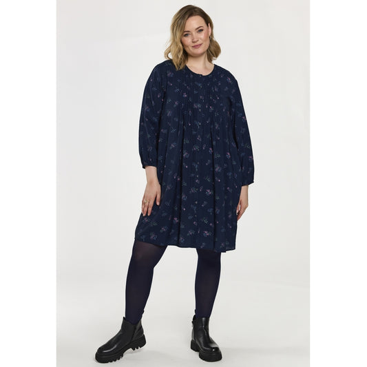 Gozzip Woman GJohanne Shirt Tunic Shirt Tunic Navy Print