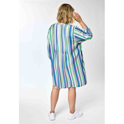 Gozzip Woman GJohanne Shirt Tunic Shirt Tunic Green Print