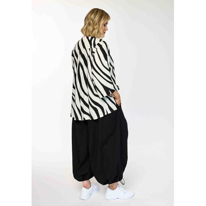 Gozzip Woman GJudy Blouse Blouse Black/Offwhite