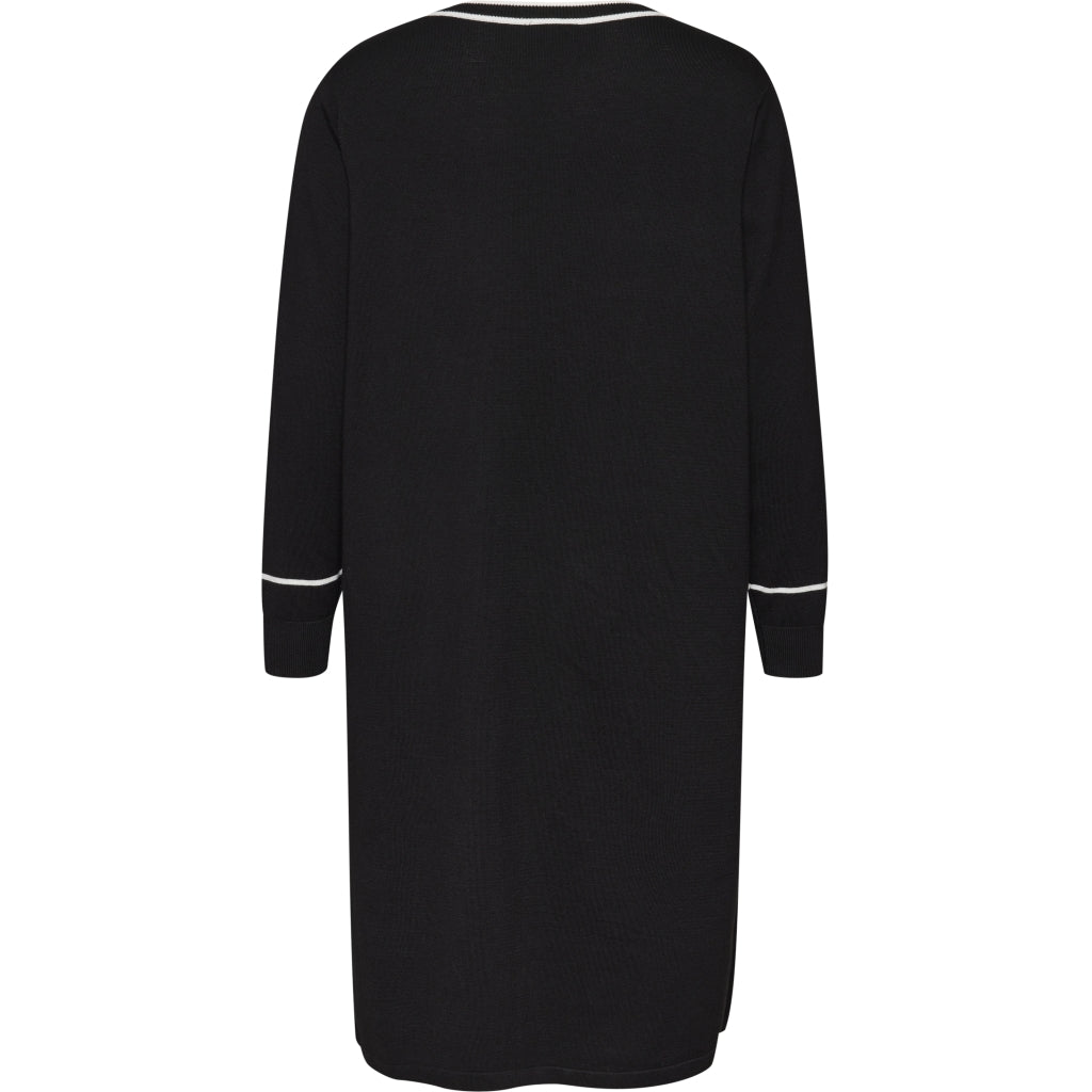 Gozzip Woman GKajsa Long Cardigan Long Cardigan Black/Offwhite