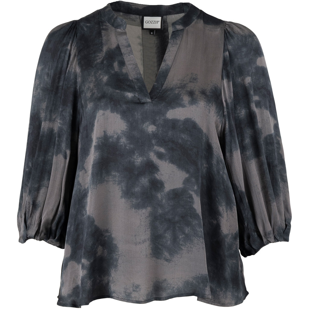 Gozzip Woman GKamille Blouse Blouse Grey/Black