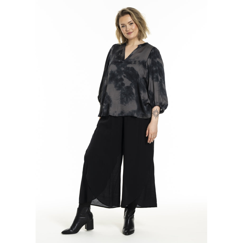Gozzip Woman GKamille Blouse Blouse Grey/Black