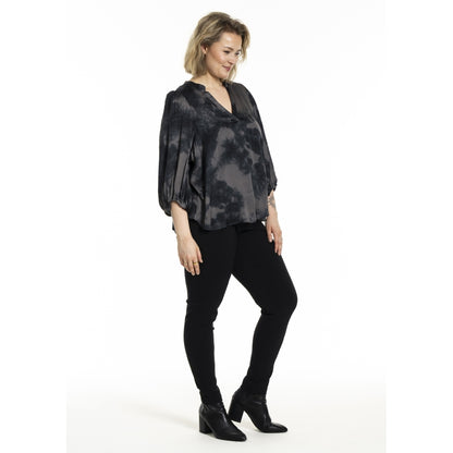 Gozzip Woman GKamille Blouse Blouse Grey/Black